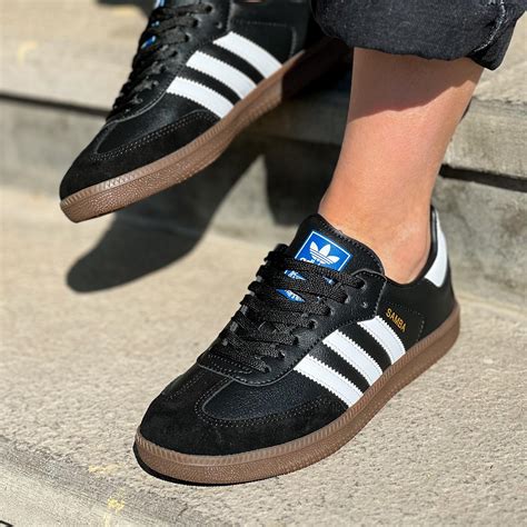 adidas samba rm schwarz|Adidas Samba men's suede.